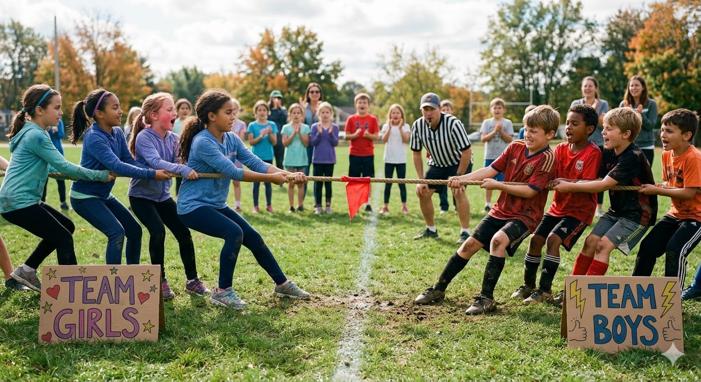 Fight girls vs Boys