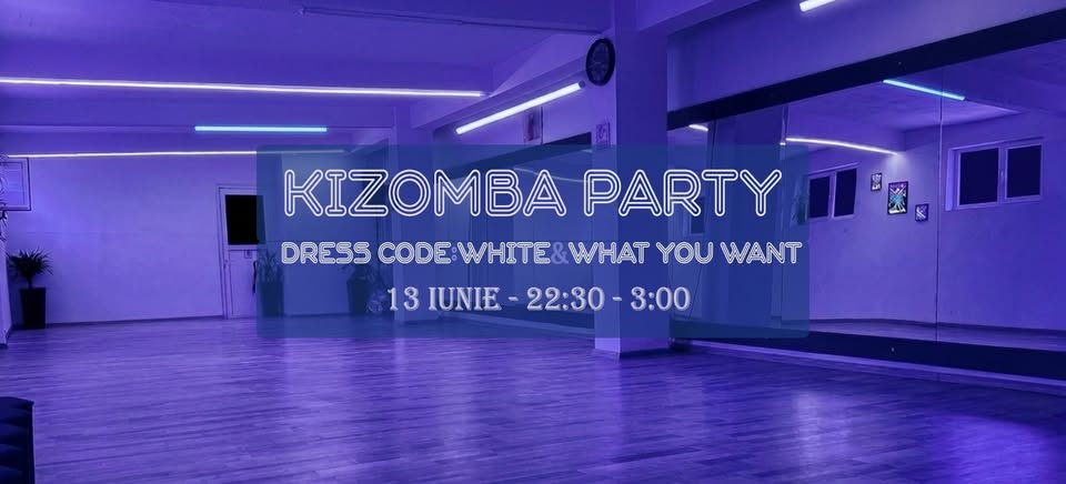 100% Kizomba Party. White & what you want else to shine